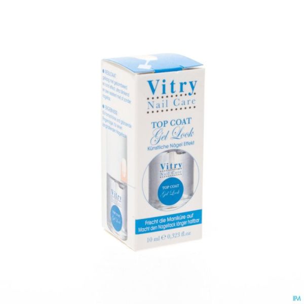 Vitry Top Coat Gel Look Ongles 10ml