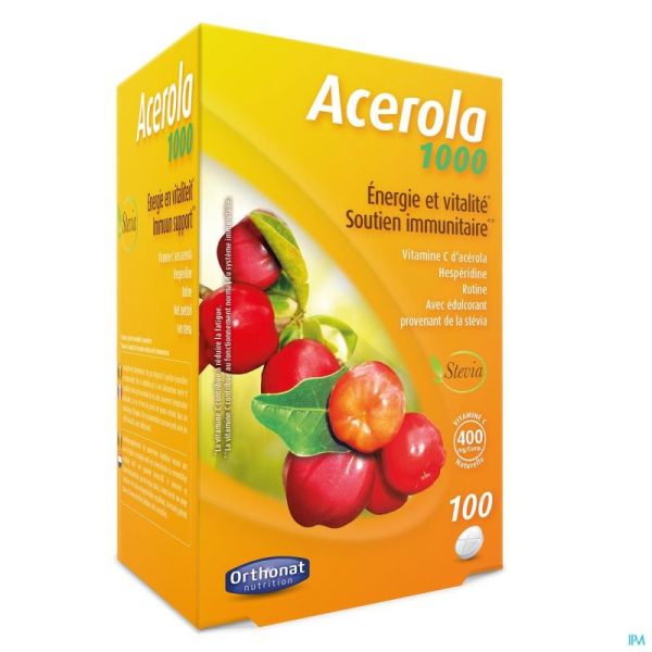 Acerola 1000 Nf Comp 100 Orthonat