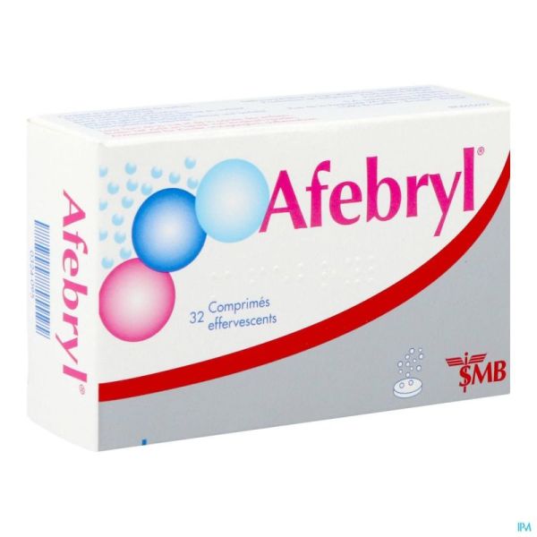 Afebryl 32 Comprimés Effervescents