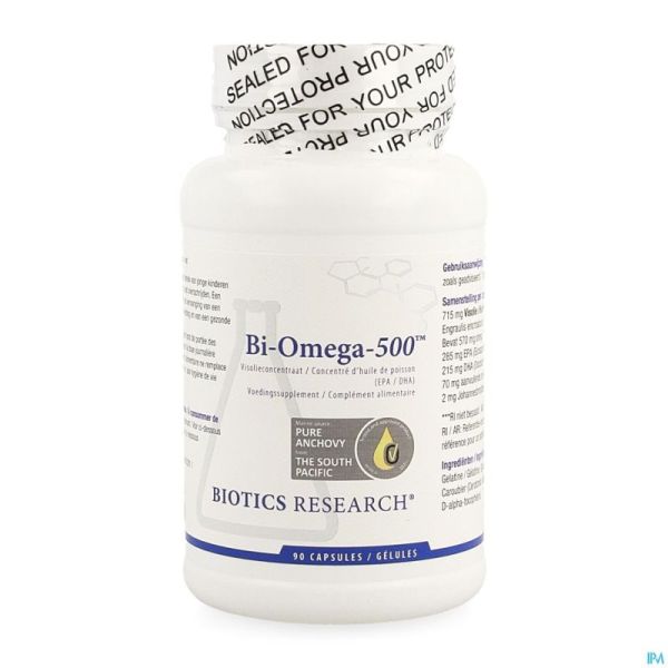 Bi-omega 500 Gélules 90