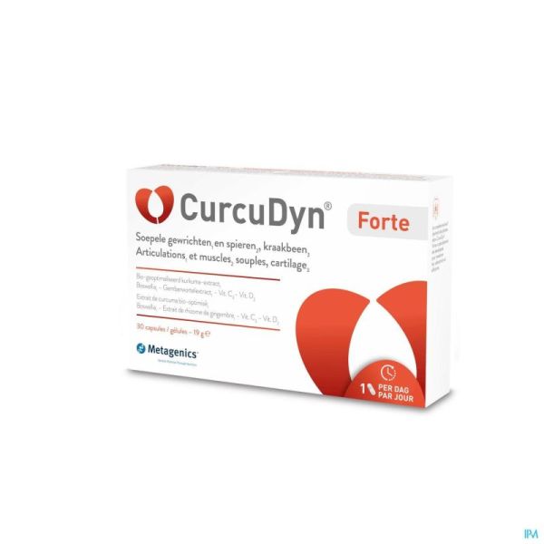 Curcudyn Forte 30 Gélules Metagenics