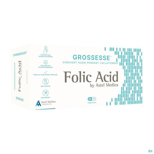 Folic Acid 96 Gélules Astel