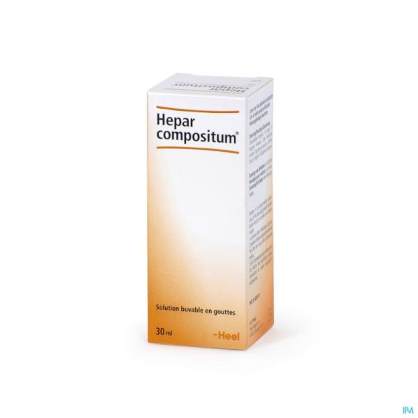 Hepar Compositum Solution Buvable Gouttes 30ml