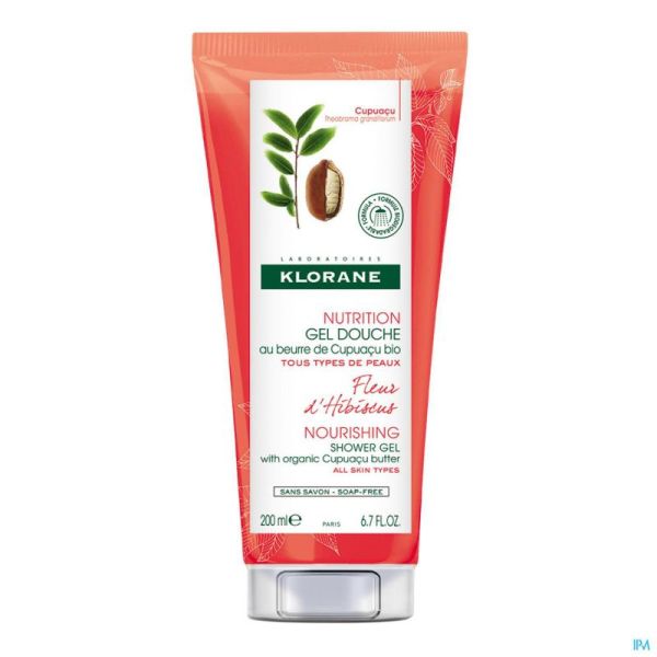 Klorane Gel Douche Fleur Hibiscus 200ml