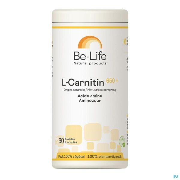 l-carnitine 650+ Be Life Gélules 90
