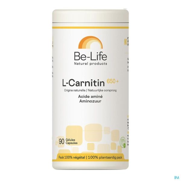 l-carnitine 650+ Be Life Gélules 90