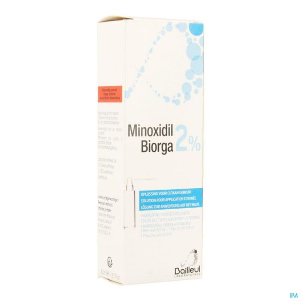 Minoxidil Biorga 2% Flaconl 1 X 60ml