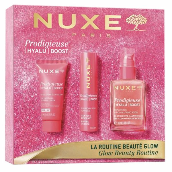 Nuxe Coffret Noel Prodigieuse Hyalu Boost La Routine Beauté Glow