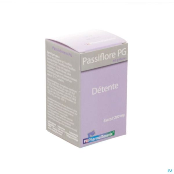 Pharmagenerix Passiflore Pg 60 Gélules