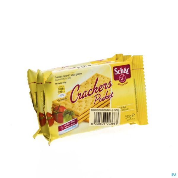 Schar Crackers Pocket 3x50 G