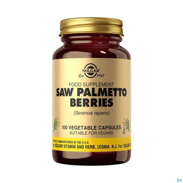 Solgar Saw Palmetto Berries Caps 100