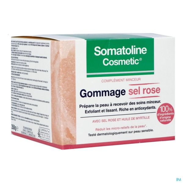 Somatoline Cosmetic Gommage Exfoliant Sel Rose 350g