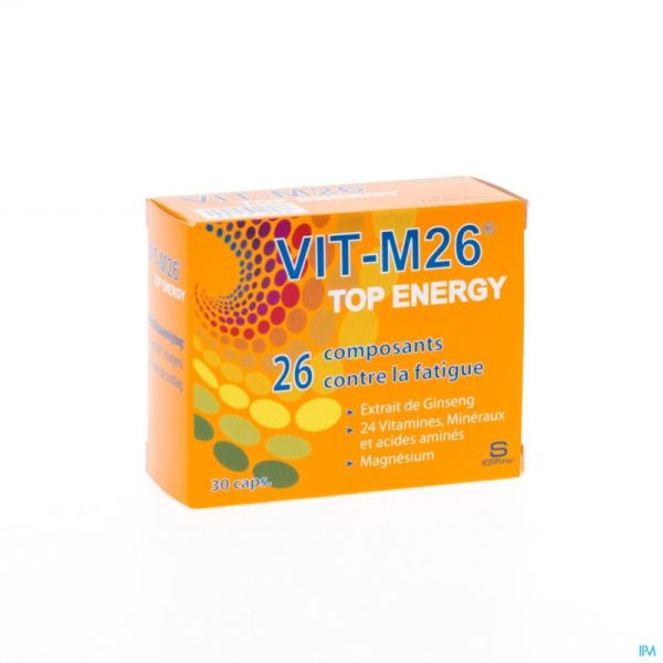 Vit-m26 Top Energy 30 Gélules