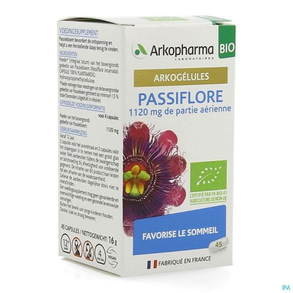 Arkogelules Passiflore Bio Gélules 45 