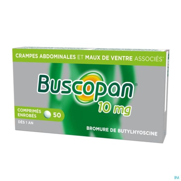 Buscopan 50 Dragées 10 Mg