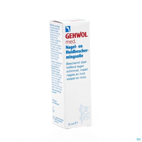 Gehwol Huile Protect Ongle/peau 15 Ml