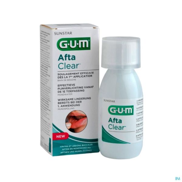 Gum Aftaclear Bain De Bouche 2410 120 Ml