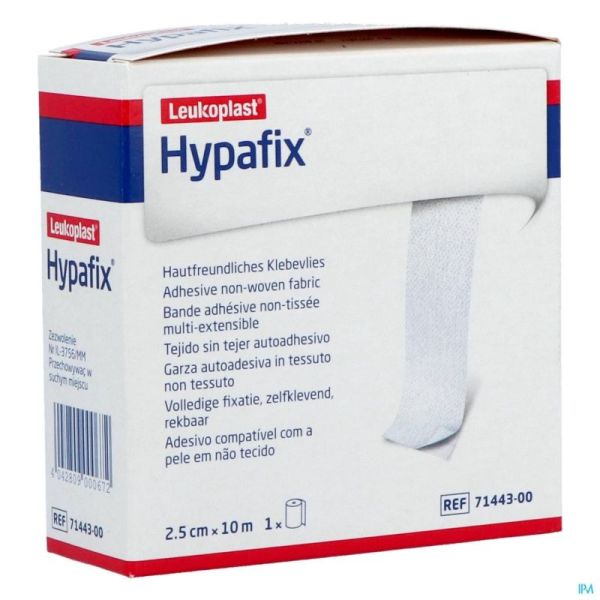 Hypafix 2,5cmx10m 71443/0 1 Pièce