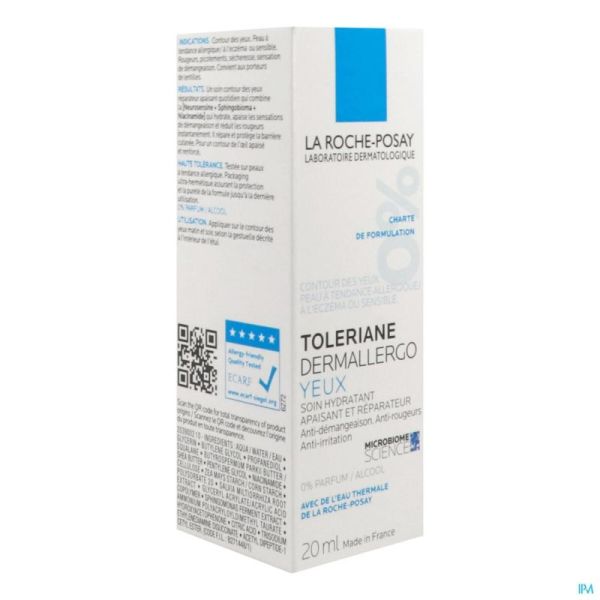 La Roche Posay Toleriane Dermallergo Yeux 20ml