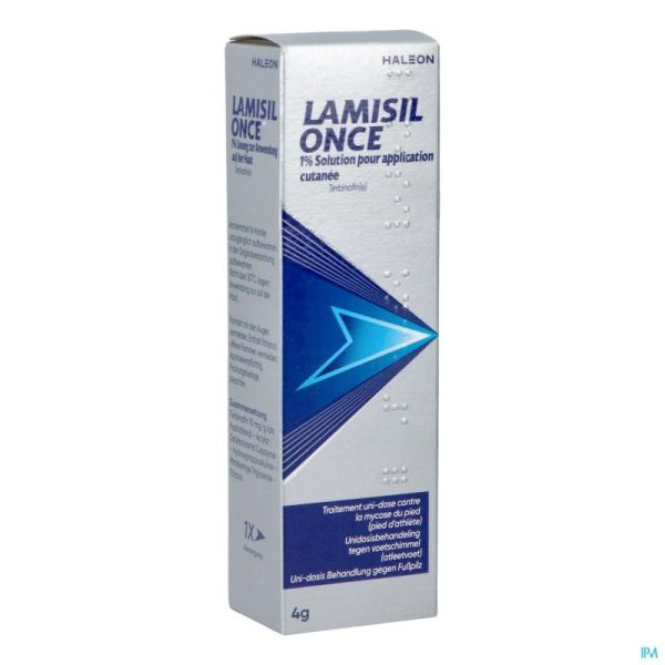 Lamisil Once 1 % Solution Usage Cutané 4g