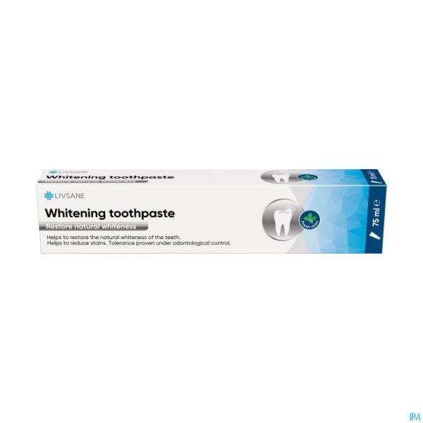 Livsane Oral Dentifrice Blancheur 75ml