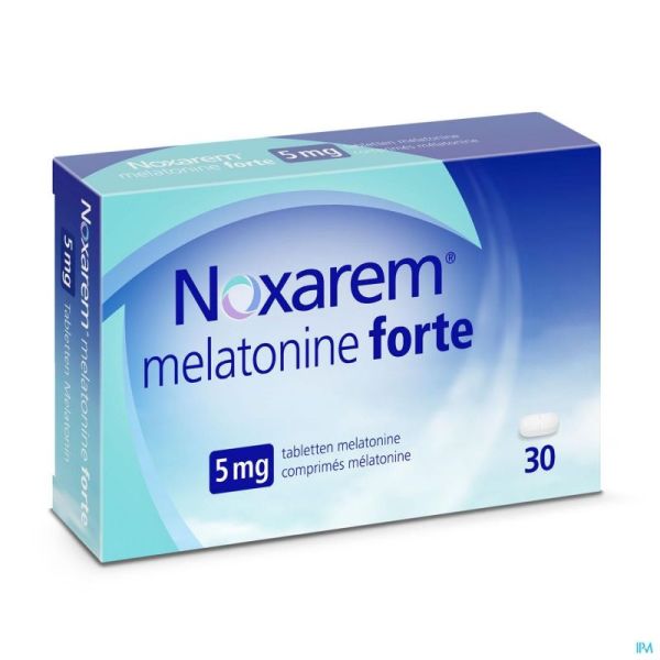 Noxarem Mélatonine Forte 5mg 30 Comprimés