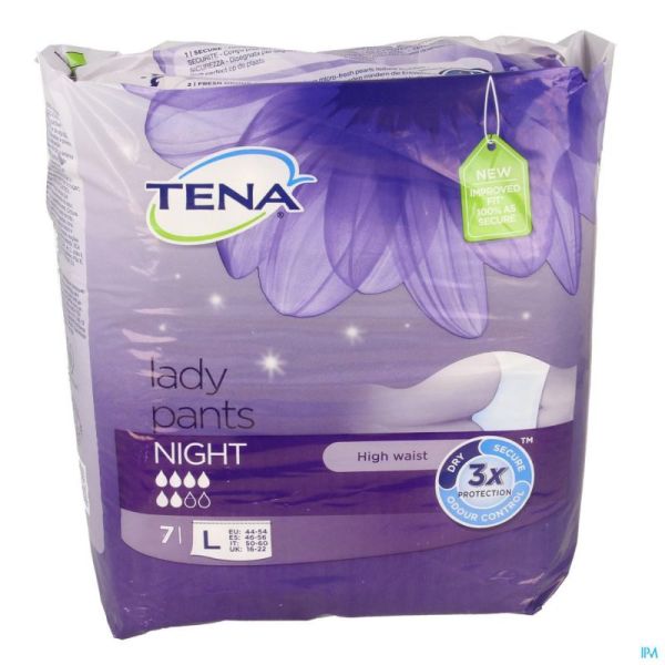 Tena Lady Pants Night L 797617 7 Pièce