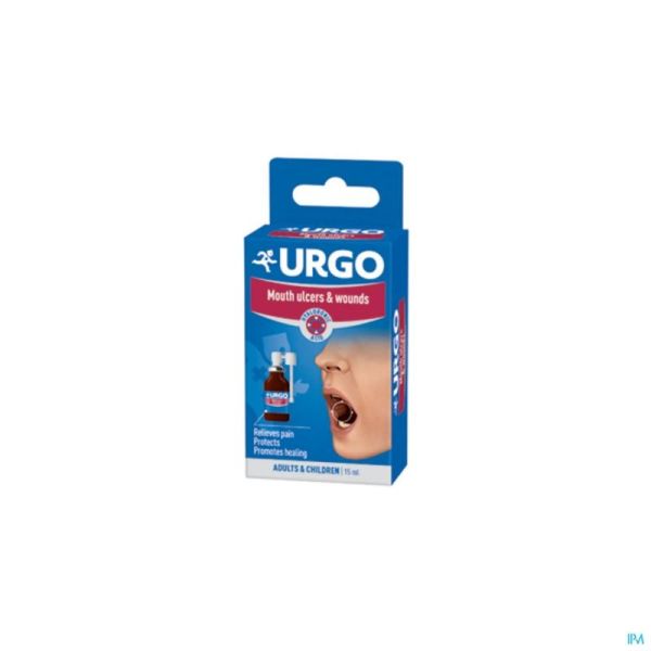 Urgo Spray pour les Plaies et Lésions de la Bouche Spray 15ml