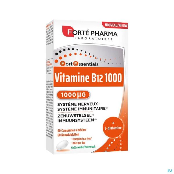 Vitamine B12 1000 60 Comprimés à Sucer