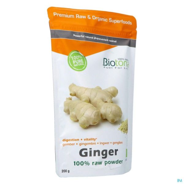 Biotona Ginger Bio Poudre 200g