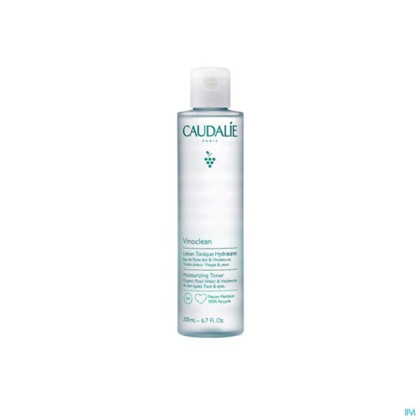 Caudalie Vinoclean Lotion Tonique Hydratante 200ml Prix Permanent