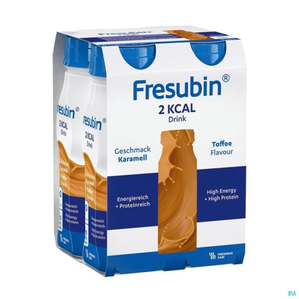 Fresubin 2kcal Drink Toffee Caramel Easybottle 4x200ml