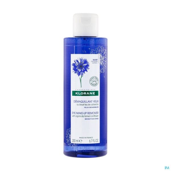 Klorane Bleuet Démaquillant Yeux 200ml