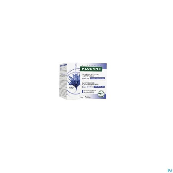 Klorane Visage Bleuet Bio Gel Cr Hydra Repulp.50ml