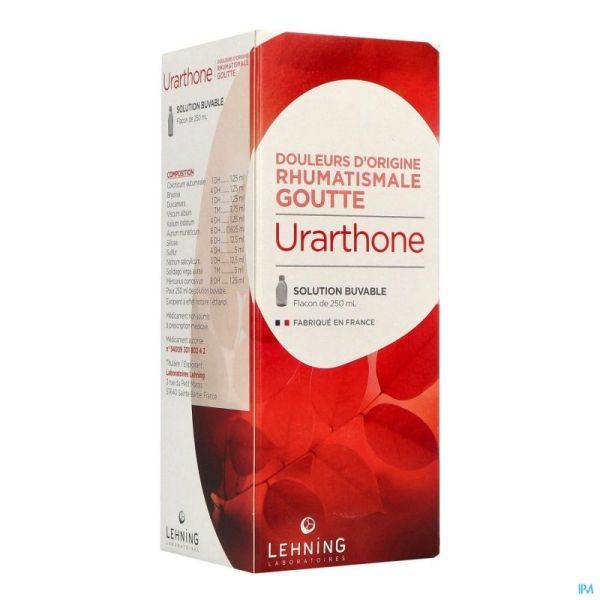 Lehning Urarthone Elixir 250 Ml