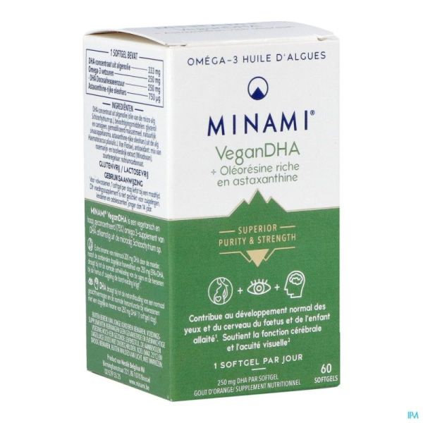 Minami Vegandha + Astaxanthine Gélules 60