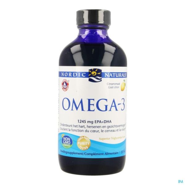 Nordic Omega-3 Olie 237ml