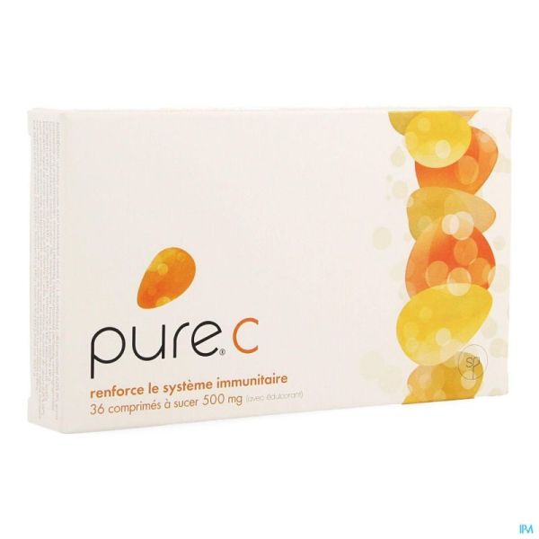 Pure C Solid Pharma 36 Comprimés A Sucer