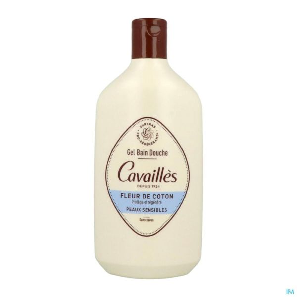 Roge Cavailles Gel Surgras pour Bain - Douche Fleur de Coton 400ml