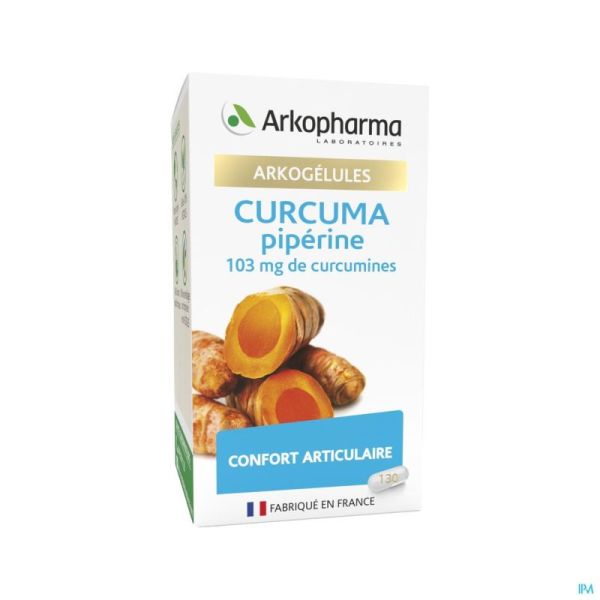 Arkogelules Curcuma Caps 130 Nf