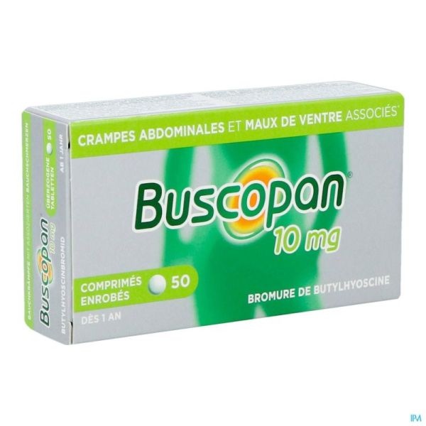 Buscopan 50 Dragées 10 Mg