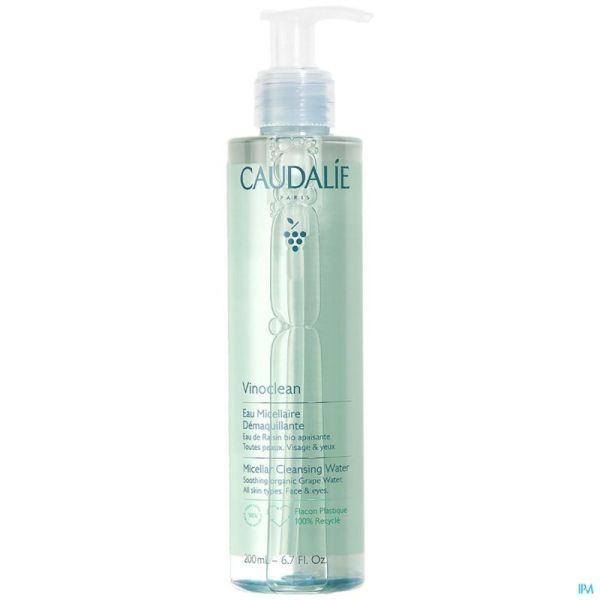 Caudalie Vinoclean Eau Micellaire Démaquillante 200ml Prix Permanent