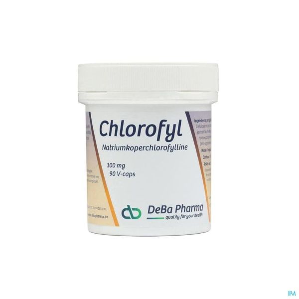 Chlorophyll Deba 90 Gélules 100 Mg