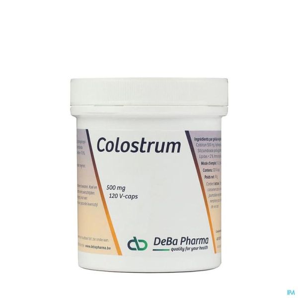 Colostrum Now 120 Gélules 500 Mg