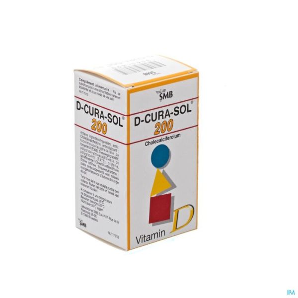 D-cura Solution 200ui Flacon 1x10ml