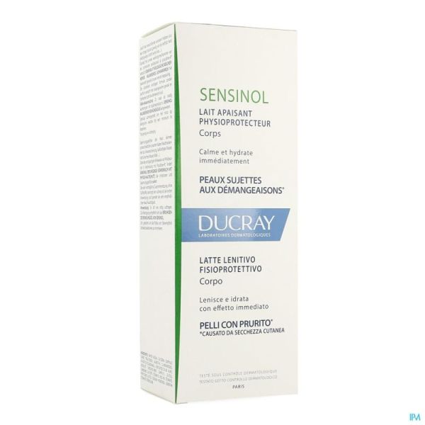 Ducray Sensinol Lait Corps Apaisant 200 Ml