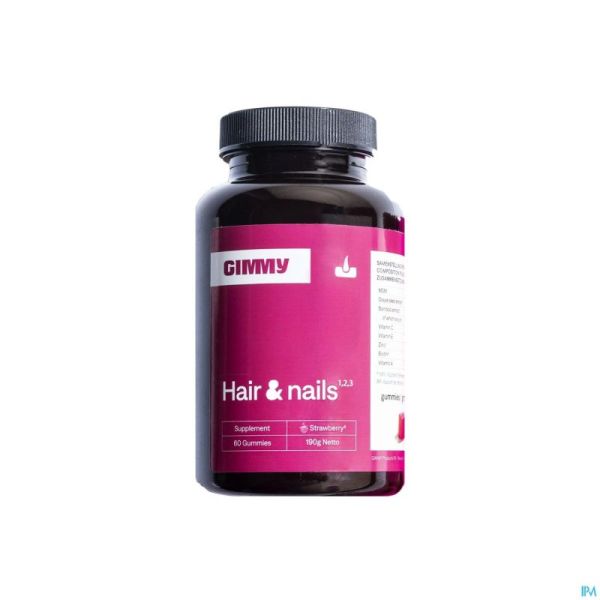 Gimmy Hair & Nails Gommes 60