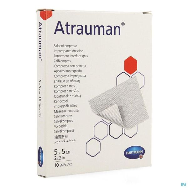 Hartmann Atrauman 5x5cm 499510/8 10 Pièces