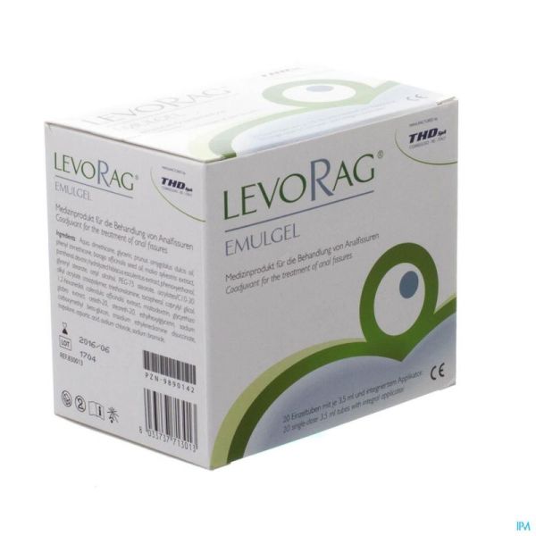 Levorag Emulgel Tube 20x3,5 Ml