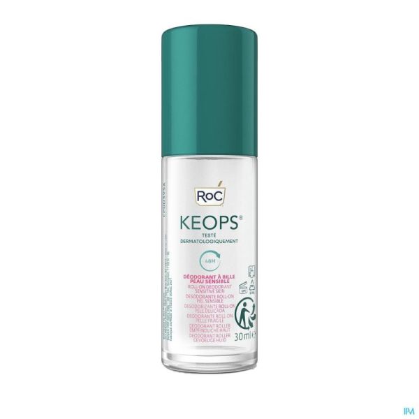 Roc Keops Déodorant Sensitive Skin Roll-on 30ml